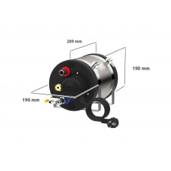 MB03032E - Mini Chauffe-eau électriques, 3,0 Liter, 12V DC, 25 A, 300W