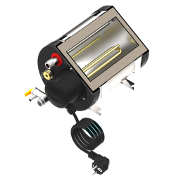 MB06032E - Mini Chauffe-eau électriques 6,0 Liter, 12V DC, 25 A, 300W