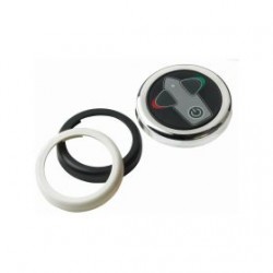 BPSR - VETUS Bedienpaneel rund mit Tasten und Zeitverzögerung 12/24 V