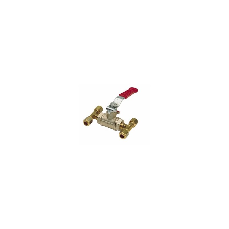 BYPASS10 - VETUS Bypass für Hydraulik Leitung 10 mm