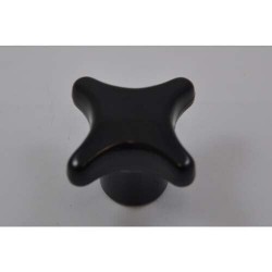KNOPM5Z - VETUS Plastik Knopf schwarz