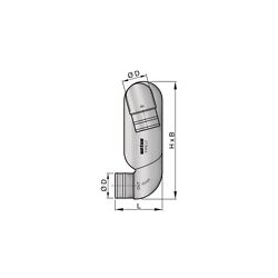 LT110110 - VETUS Schwanenhals Typ LT110