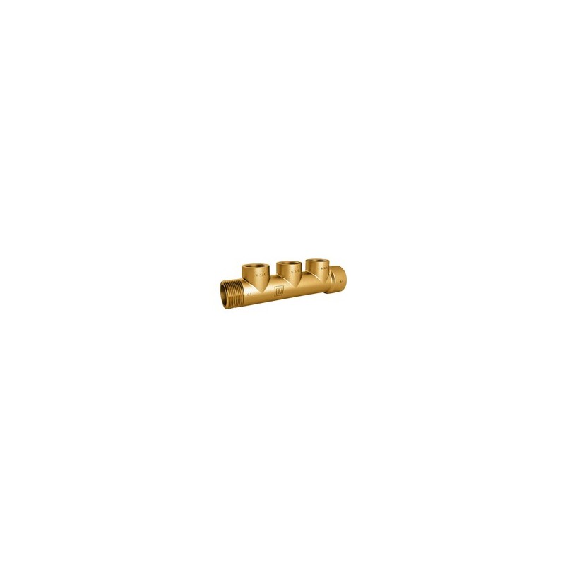 MAN3G1/2 - VETUS Verteiler 1 x G3/4 Innen- Aussengewinde G1/2