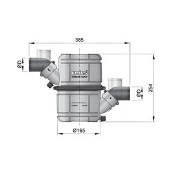 NLP50 - VETUS Wassersammler NLP50