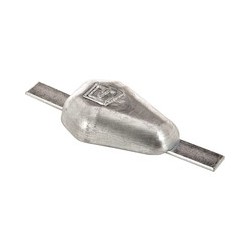 WOA010A - VETUS Anoden zum Anschweißen, Aluminium, 0,55 kg