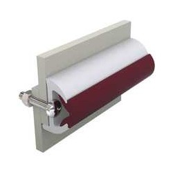 POLY30WL - VETUS Vinyl Scheuerleiste weiss, Typ POLY, 30x26mm, Rolle 30m. Ohne Keder