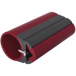 ROND4248 - VETUS Viryl Scheuerleiste Typ ROND4248, 20m Rolle Dunkelgrau