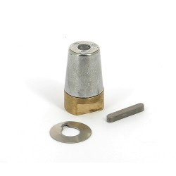 Hutmutter mit Anode, Keil