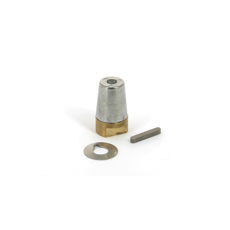 Hutmutter mit Anode, Keil