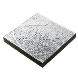 ST135A - VETUS Schalldämmung Sonitech Single, 35mm, Alu-Oberfläche, 600x1000mm