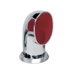 TOM316R - VETUS Windhuze AISI316 mit roter Innenseite