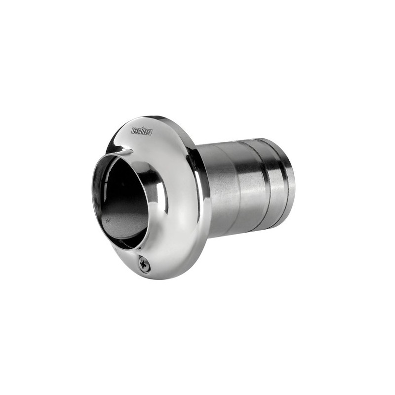 TRC40SV - VETUS Auspuffdurchführung Edelstahl mit Rückschlagklappe / 40 mm