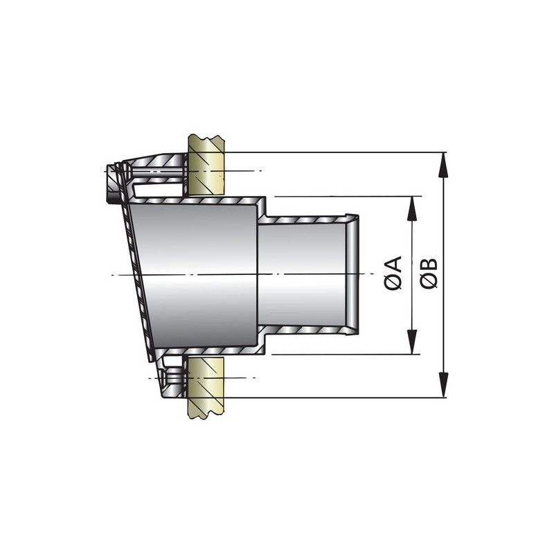 Auslassdurchführung