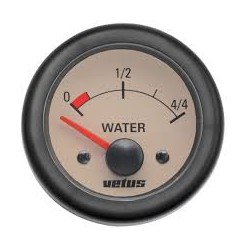WATER24WL - VETUS Wasservorrats Anzeigegerät 24 Volt / weiss