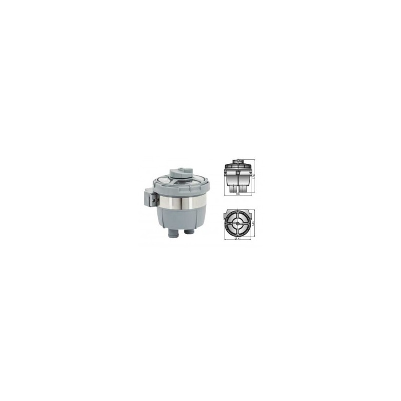 FTR470/25 - Kühlwasserfilter 470, Schlauchanschluss D 25.4m