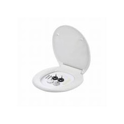 USEAT2 - VETUS Toilette Sitz und Deckel, soft close für WCP/WCS/SMTO