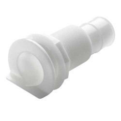 THRH16L - VETUS Kunststoff Borddurchlass mit L-Flansche D: 16mm