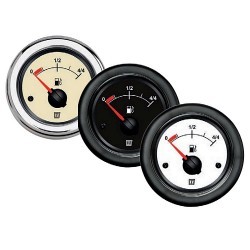 Treibstoff-Anzeigegerät weiss