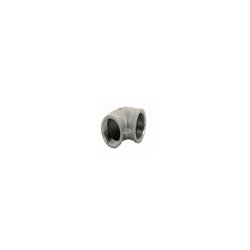 QS050405 - VETUS Winkelverschraubung 90°, Inox, G 3/4", Weiblich