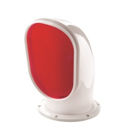 SAMOENS - VETUS Windhutze mit roter Innenseite, Silikon