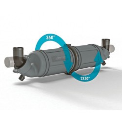 NLPH60 -  Wassersammler/Schalldämpfer horizontal